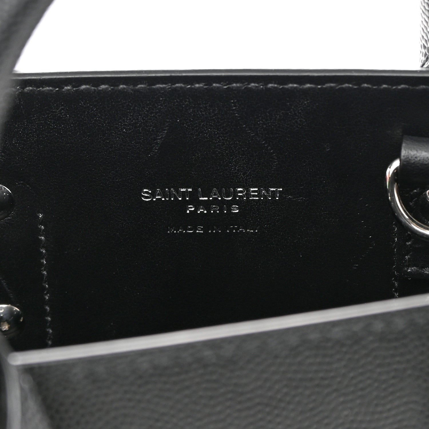 Saint Laurent Grain De Poudre Nano Sac De Jour Black 6 of 14