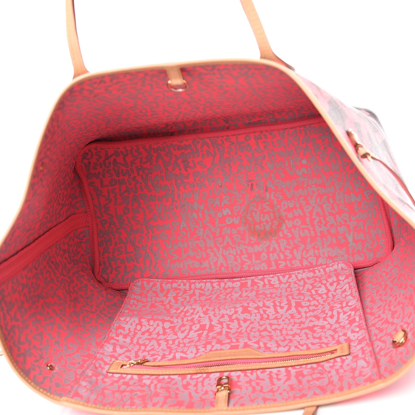 Monogram Graffiti Neverfull GM Fuchsia