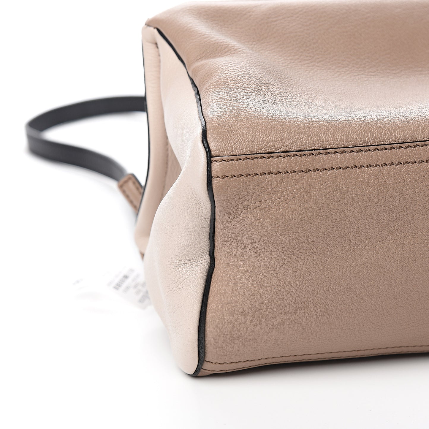 Sugar Goatskin Small Bi-Color Pandora Natural