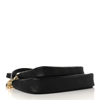 Louis Vuitton Empreinte Monogram Giant Multi Pochette Accessories Black 4 of 9