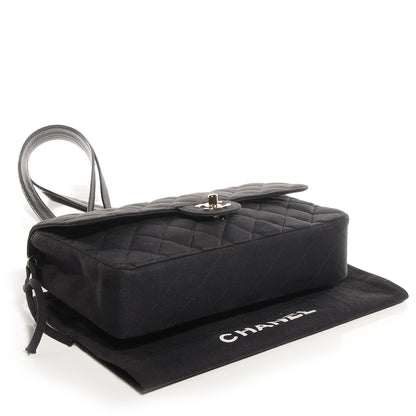 Chanel Nylon Quilted Flap Backpack Black 4 of 9