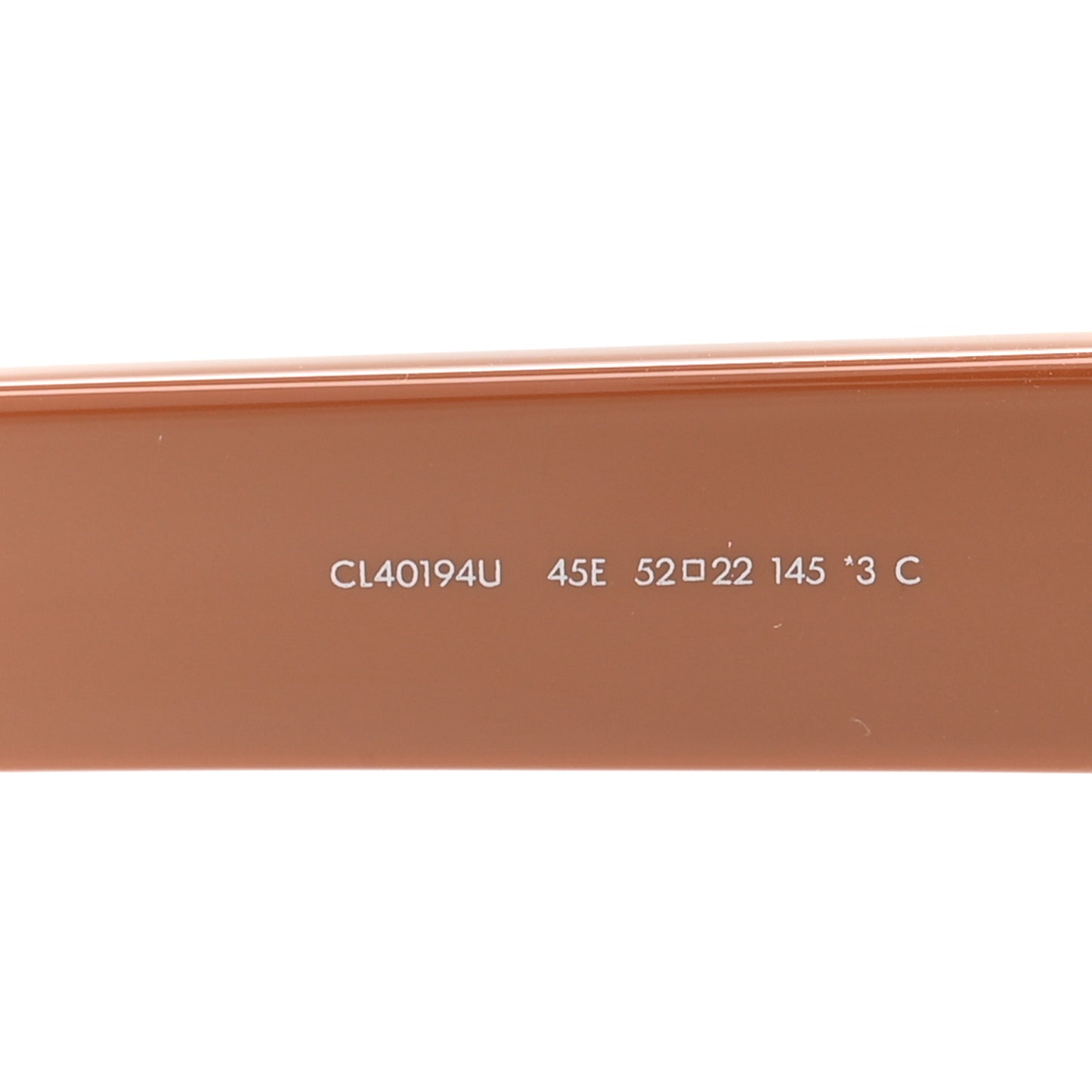 Acetate Triomphe 01 Sunglasses CL40194U Brown
