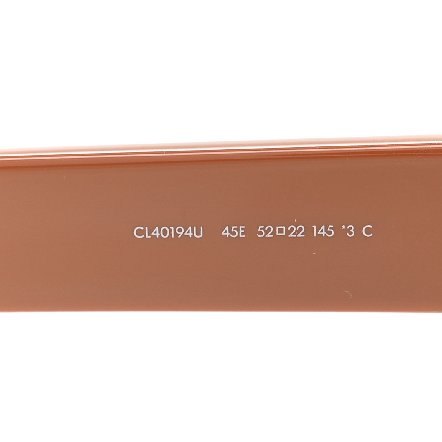 Celine Acetate Triomphe 01 Sunglasses CL40194U Brown 5 of 8