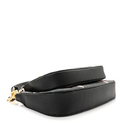 Louis Vuitton Empreinte Monogram Giant Multi Pochette Accessories Black Beige 4 of 10