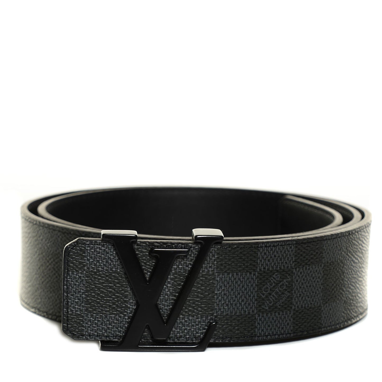 Damier Graphite LV Initiales Belt 95 38