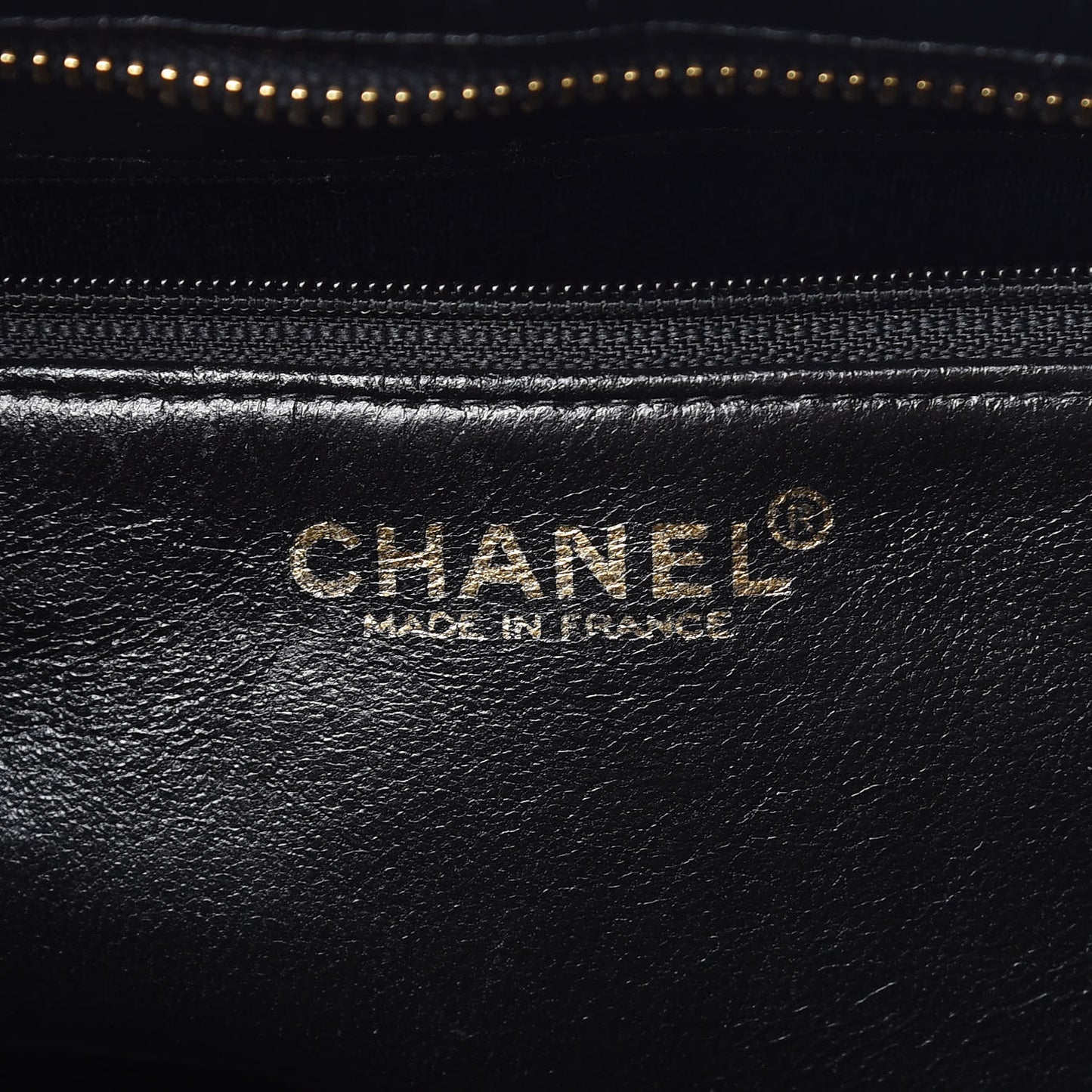 Lambskin Quilted Medallion Tote Black