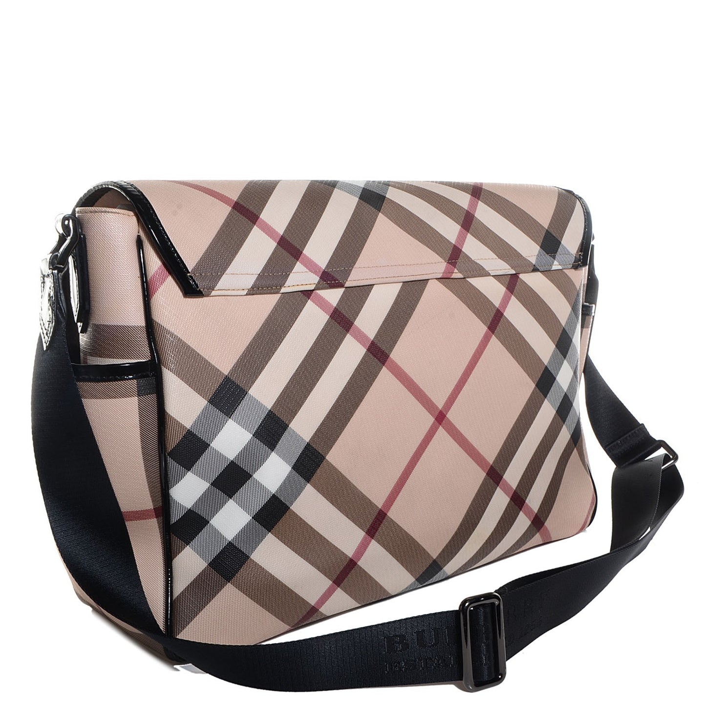 Nova Check Diaper Messenger Bag