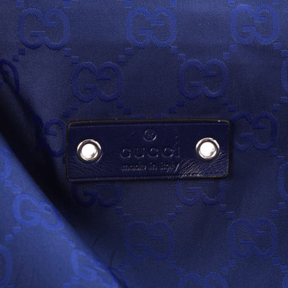 Gucci Nylon Monogram Large Tote Blue 8 of 8