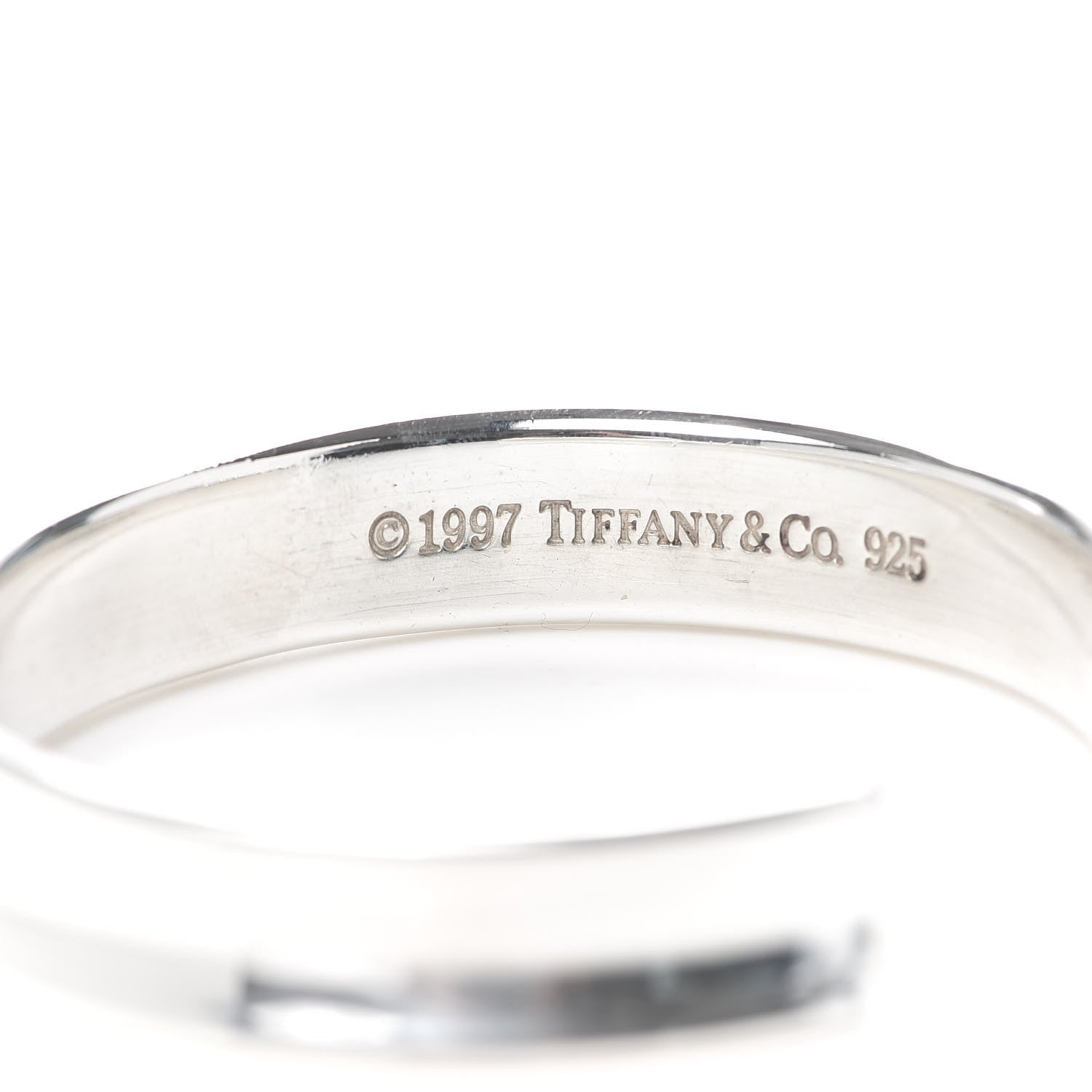Tiffany Sterling Silver 1837 Cuff Bracelet 4 of 5