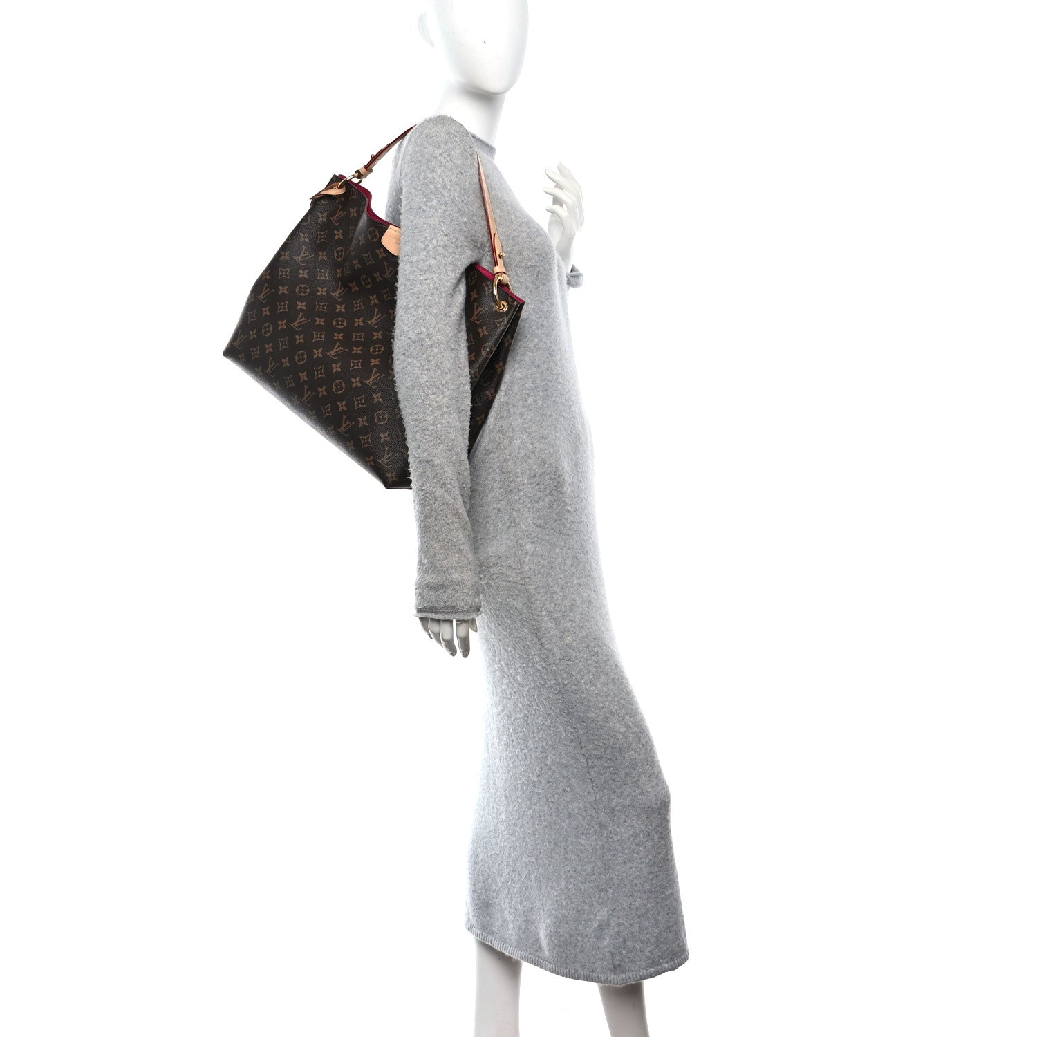Louis Vuitton Monogram Graceful MM Pivoine 2 of 10