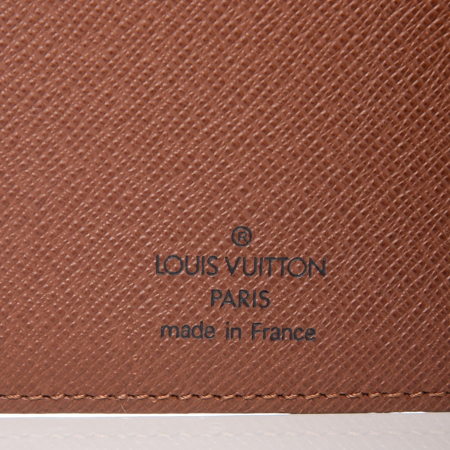 Monogram Medium Ring Agenda Cover