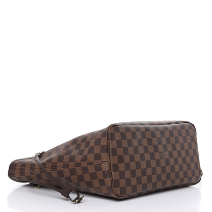 Louis Vuitton Damier Ebene Neo Neverfull MM Rose Ballerine 4 of 10