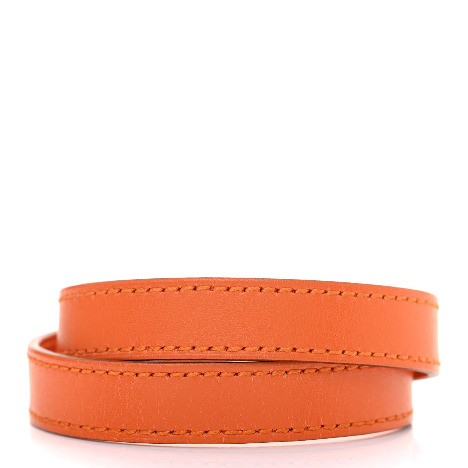 Hermes Swift Kelly Double Tour Bracelet M Orange 3 of 9