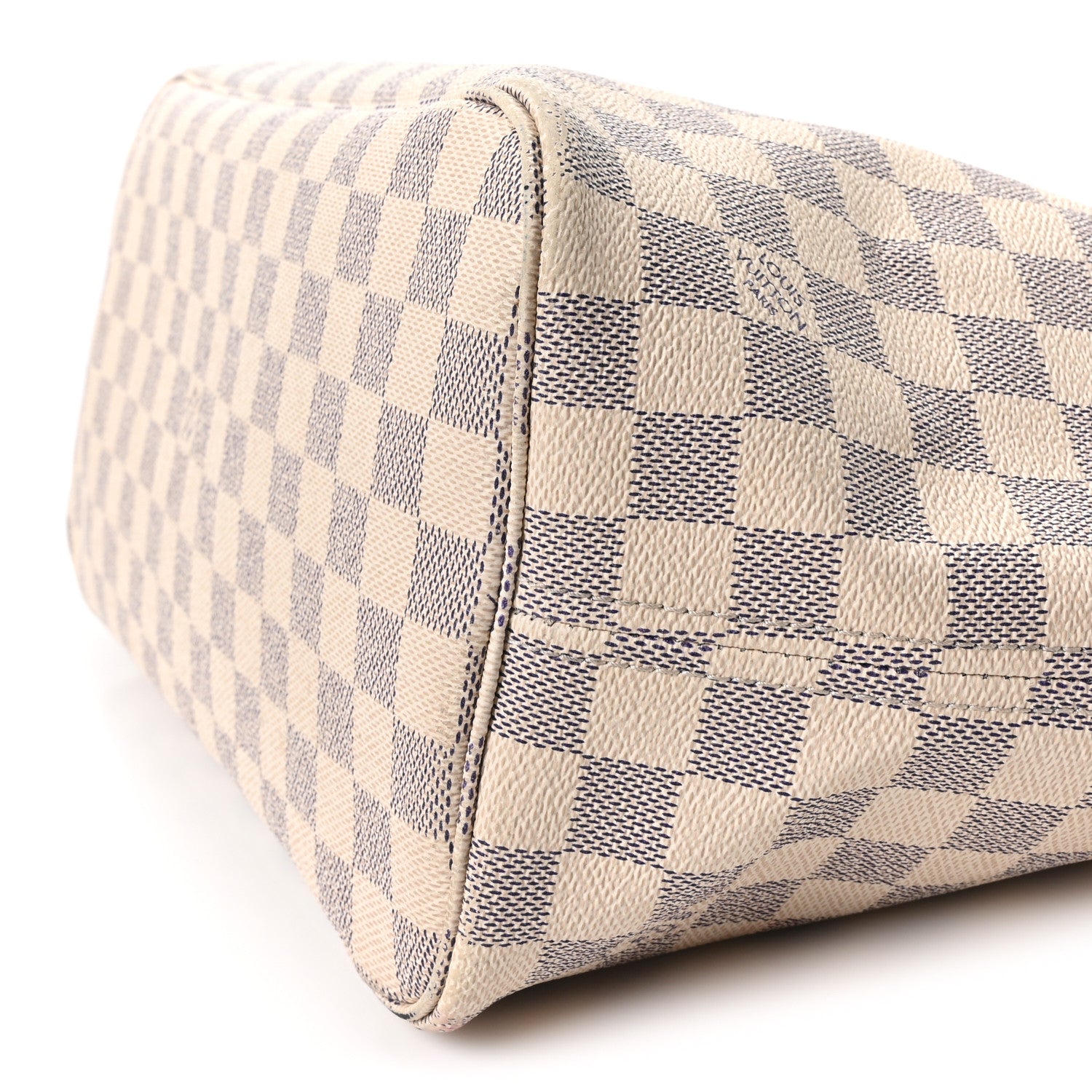 Louis Vuitton Damier Azur Neo Neverfull MM Rose Ballerine 11 of 11