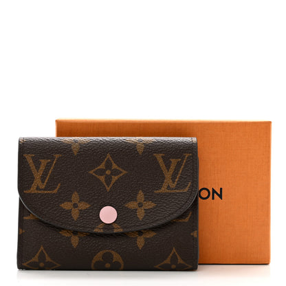 Louis Vuitton Monogram Rosalie Coin Purse Rose Ballerine 3 of 7