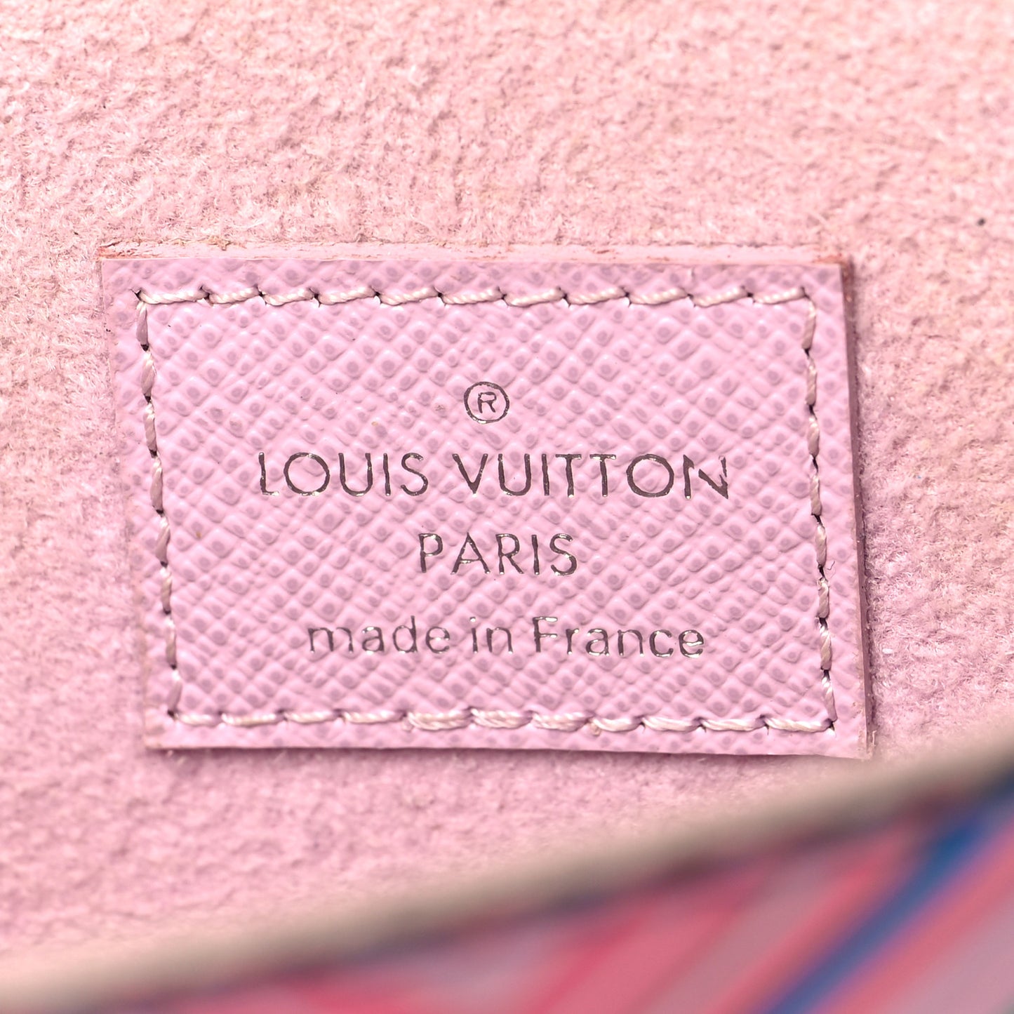 Epi Tropical Pochette Felicie Blue Rose