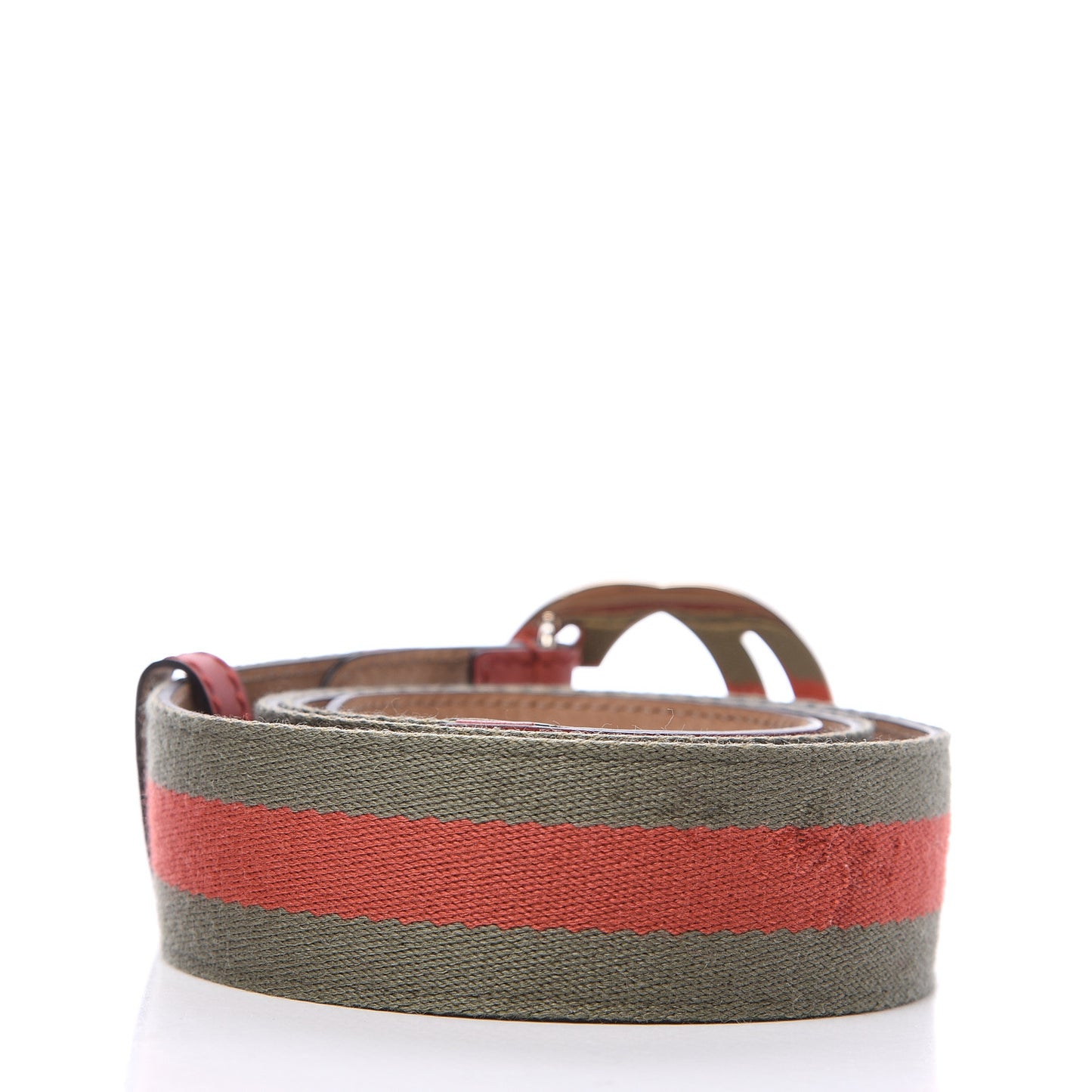 Calfskin Web Interlocking G Belt 95 38