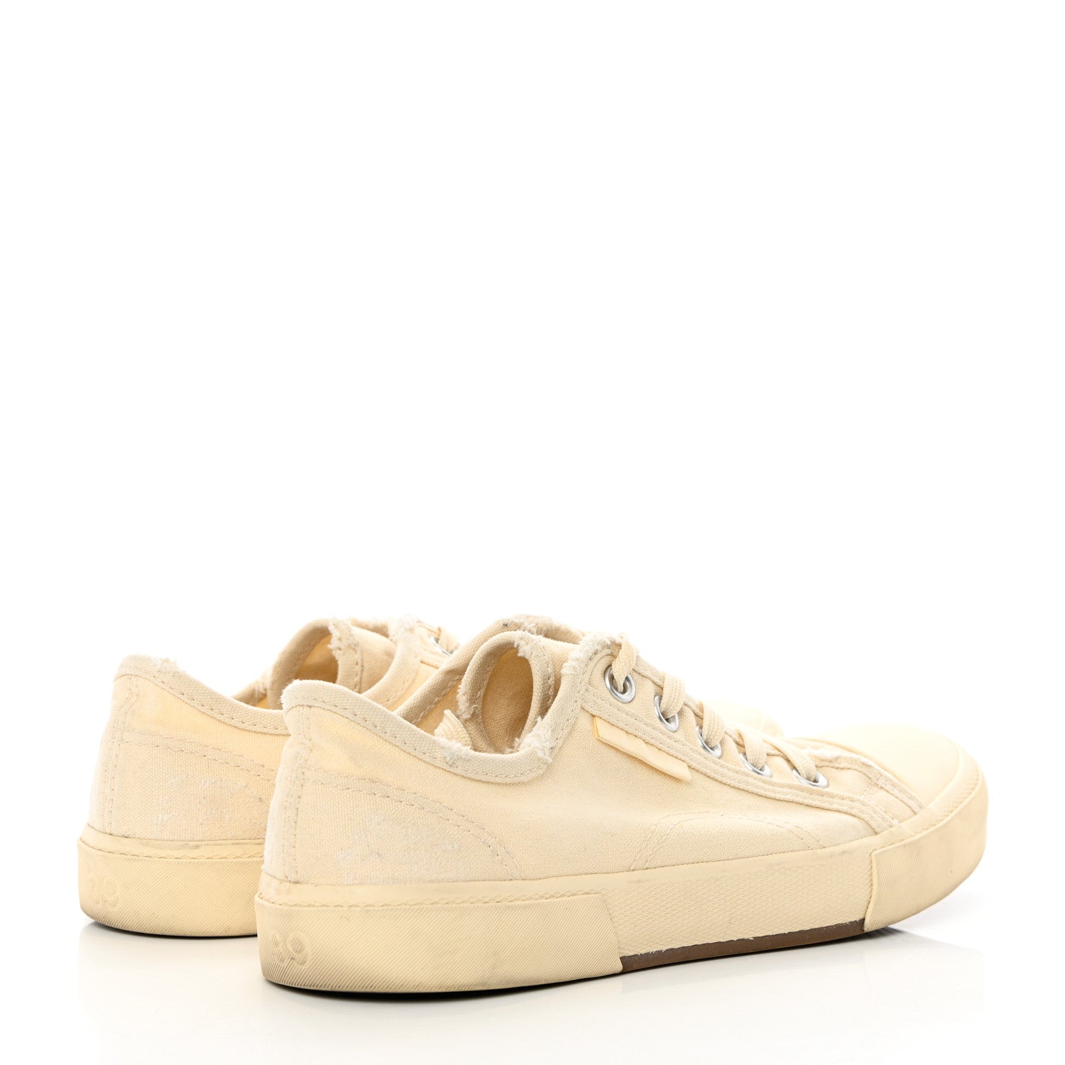 Balenciaga Canvas Womens Paris Sneakers 39 White 4 of 8