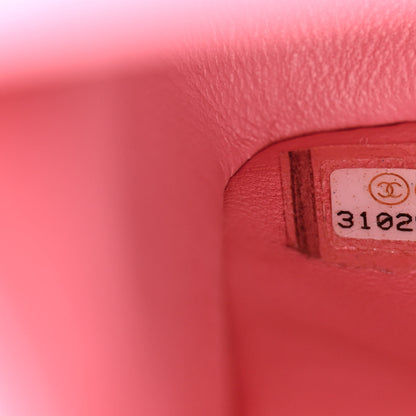 Chanel Caviar Quilted Medium Double Flap Pink 7 of 10