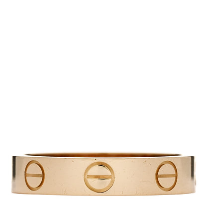 Cartier 18K Yellow Gold 3.5mm LOVE Wedding Band Ring 49 4.75 1 of 5