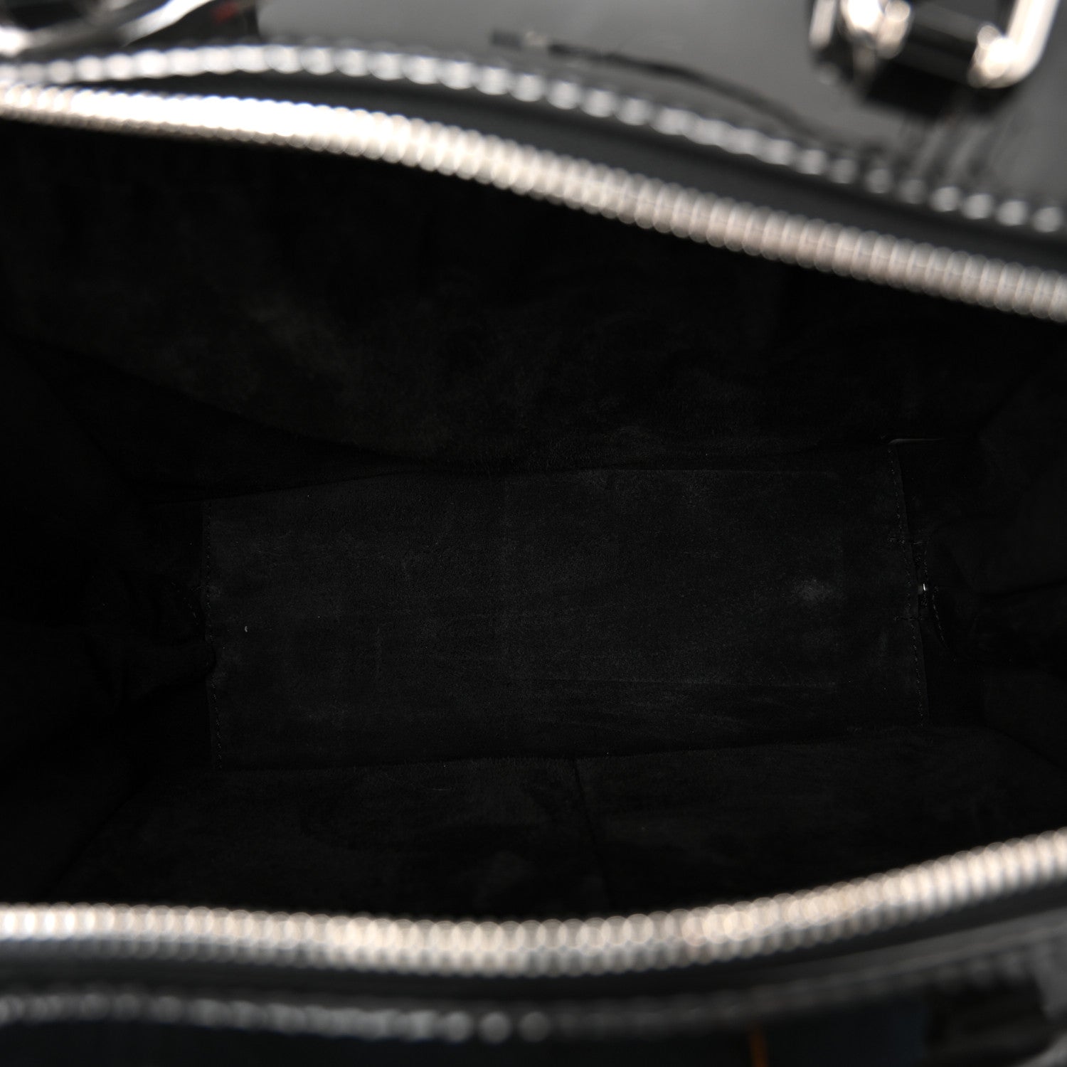 Chanel Patent Quilted Travel Kit Vanity Case Black 5 of 12