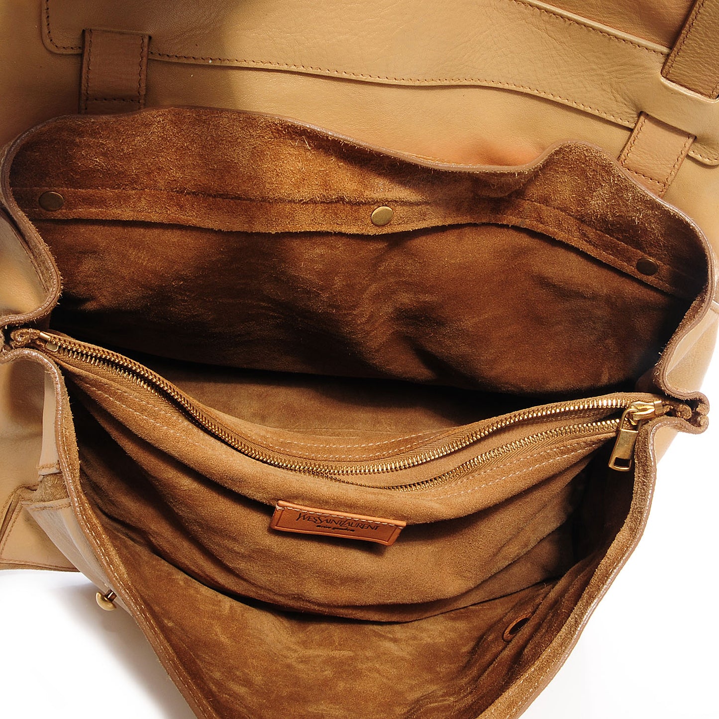 Leather Medium Muse Two Beige