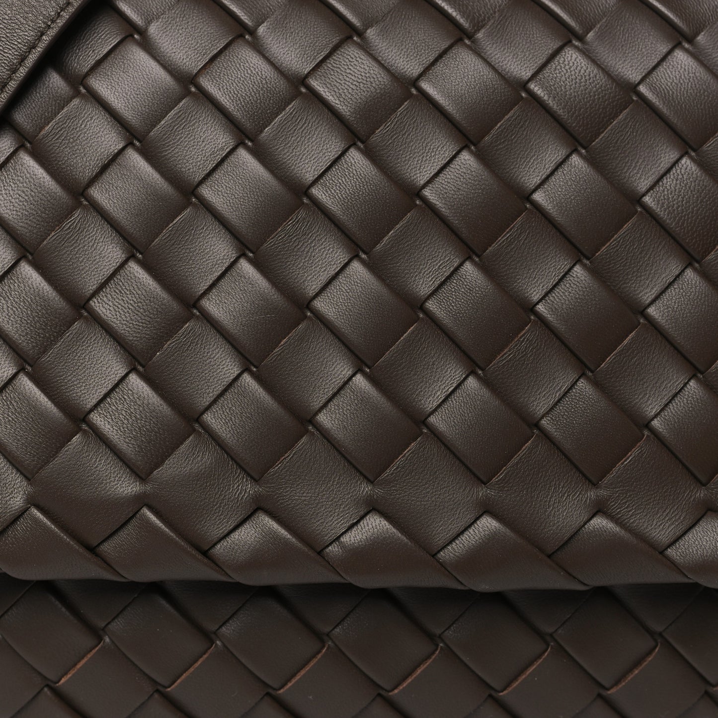 Nappa Intrecciato Small Cobble Messenger Bag Light Brown