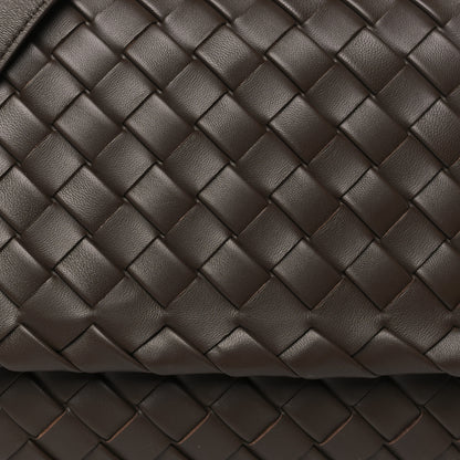 Bottega Veneta Nappa Intrecciato Small Cobble Messenger Bag Light Brown 8 of 11