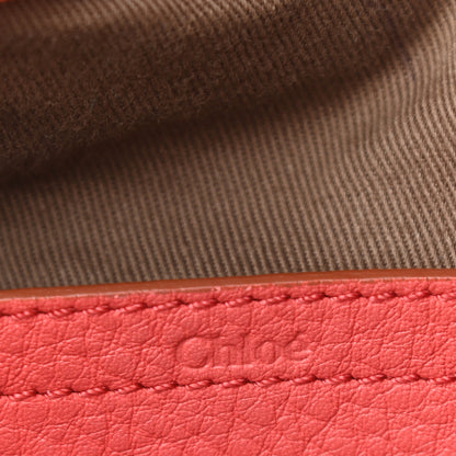 Chloe Grained Calfskin Medium Marcie Saddle Bag Pink 7 of 14