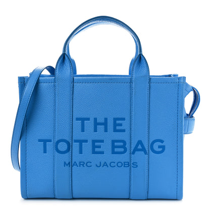 Marc Jacobs Grained Calfskin Medium The Tote Bag Spring Blue 1 of 8