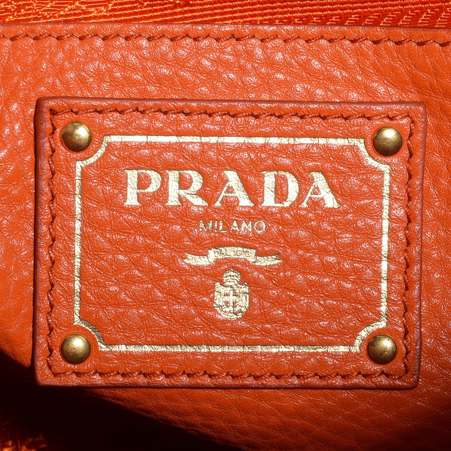 Vitello Daino Double Pocket Hobo Papaya