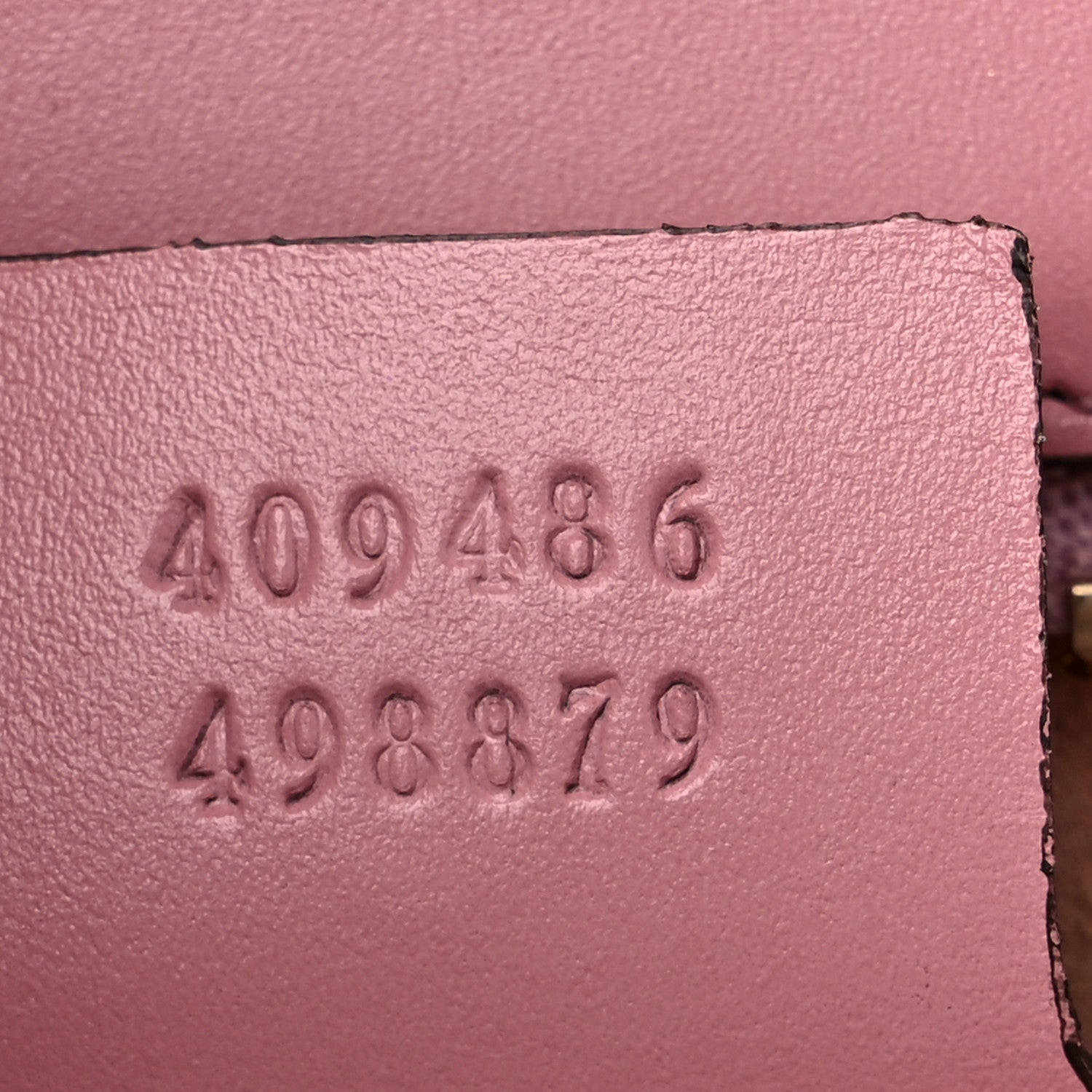 Gucci Guccissima Signature Medium Padlock Shoulder Bag Rose Baby Candy 7 of 10