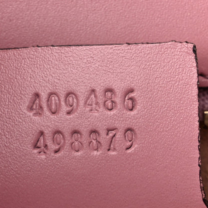 Gucci Guccissima Signature Medium Padlock Shoulder Bag Rose Baby Candy 7 of 10