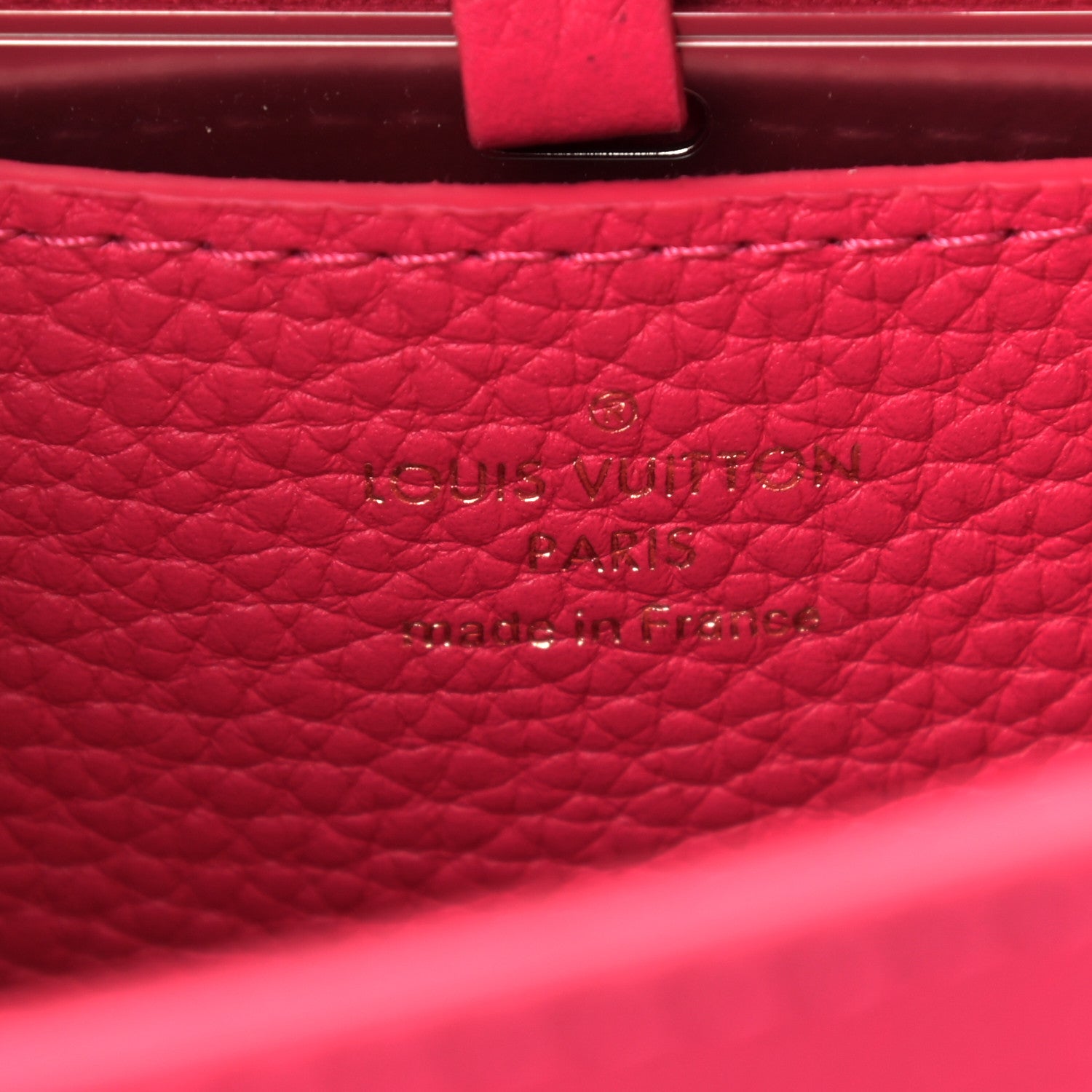 Louis Vuitton Taurillon Smooth Calfskin Scrunchie Twist One Handle PM Pondichery Pink 6 of 8