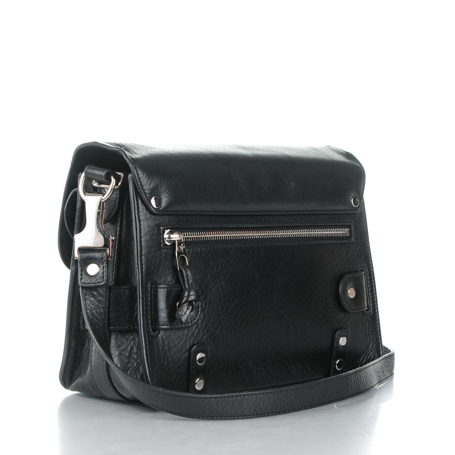 Proenza Schouler Calfskin PS11 Classic Shoulder Bag Black 3 of 10