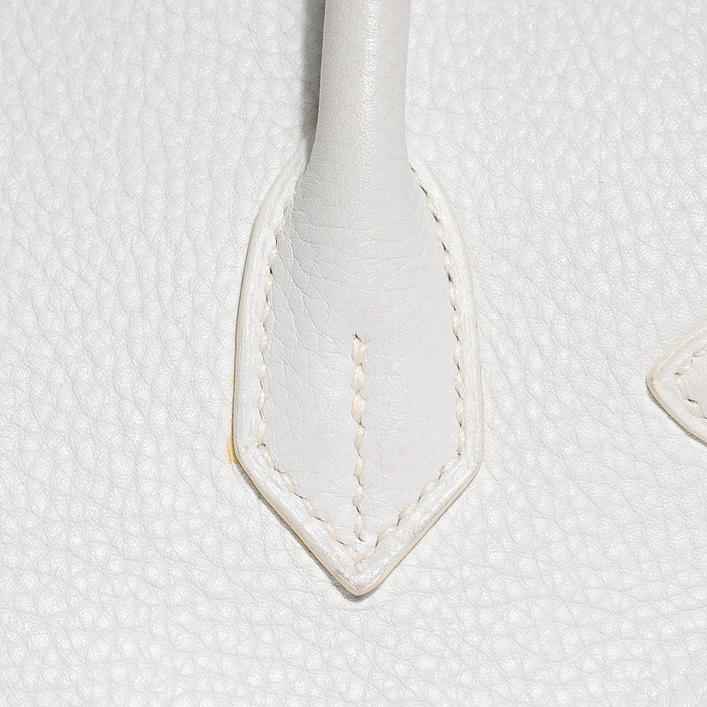 Taurillon Clemence Birkin 30 White