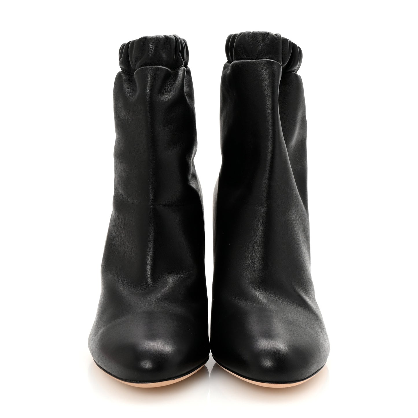 Calfskin Marva 85 Ankle Boots 40 Black