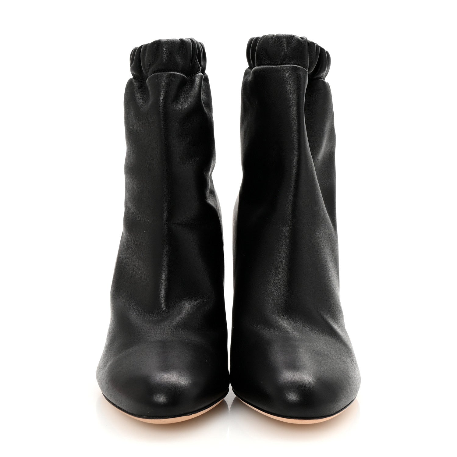 Jimmy Choo Calfskin Marva 85 Ankle Boots 40 Black 3 of 8