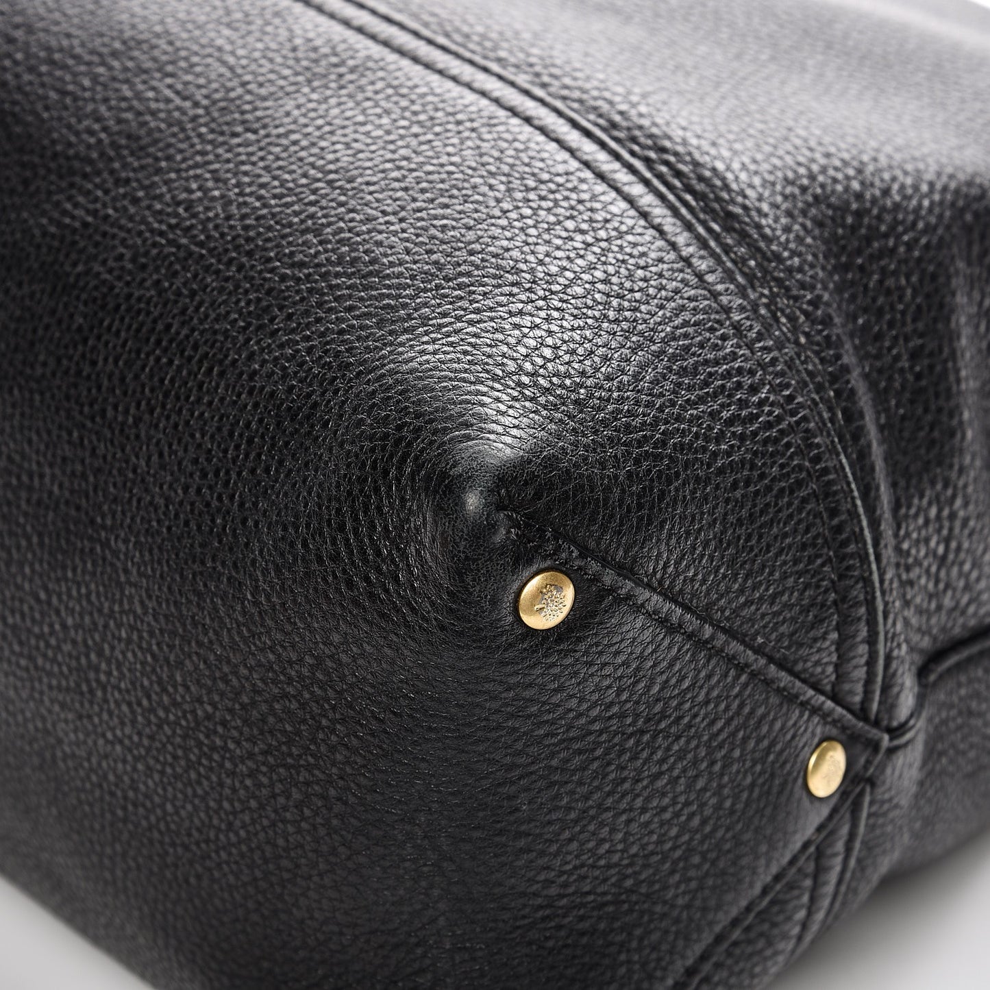 Pebbled Calfskin Effie Hobo Black