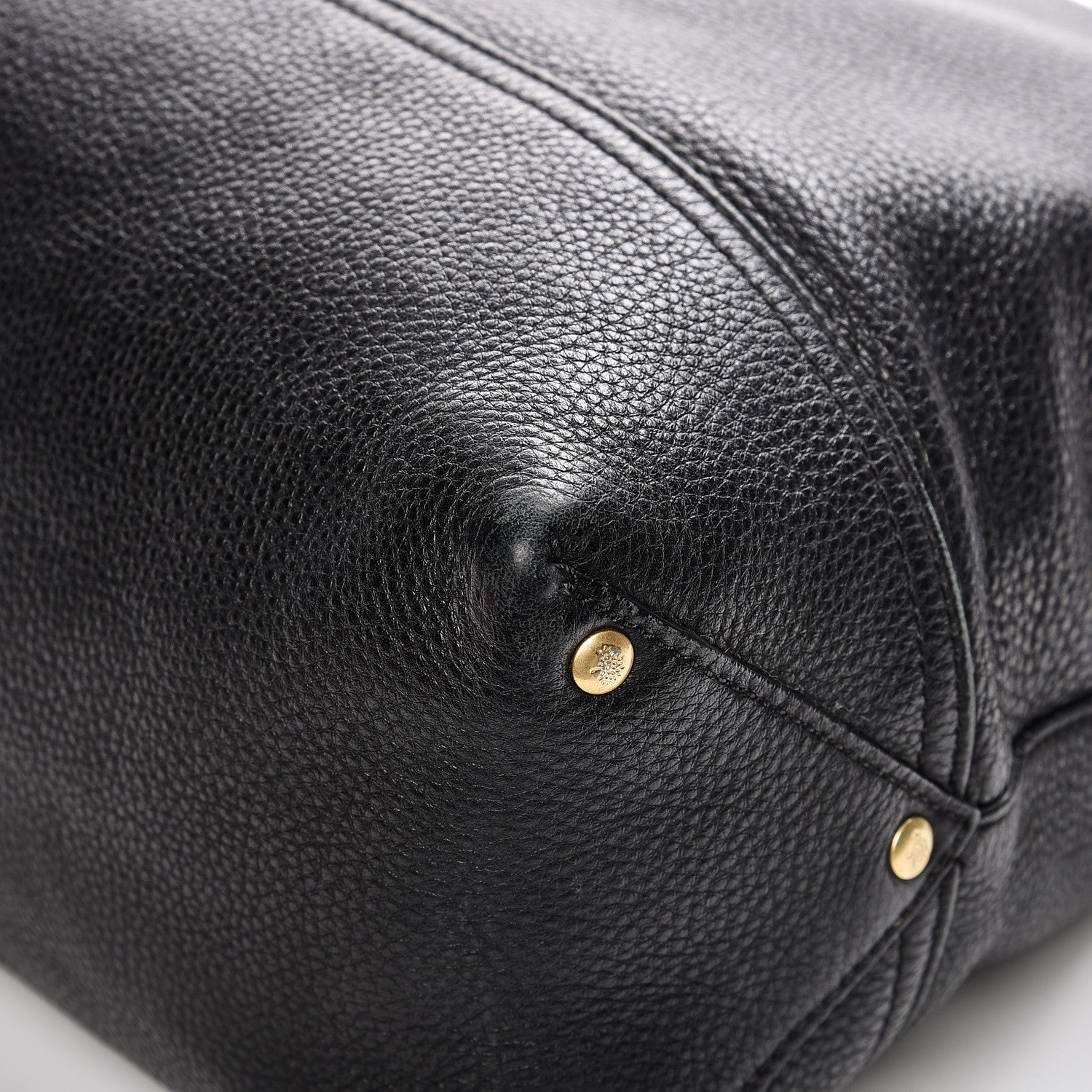Mulberry Pebbled Calfskin Effie Hobo Black 14 of 14