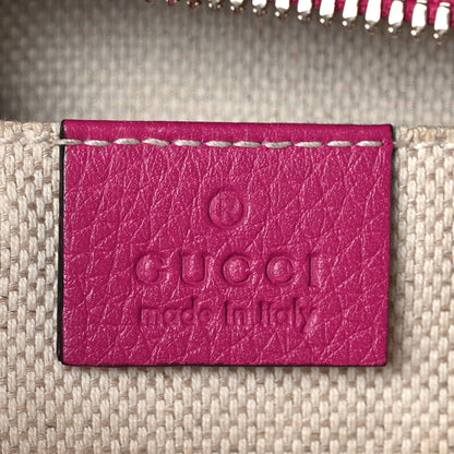Gucci Cellrius Calfskin Small Soho Disco Bag Bright Bouganville 6 of 14