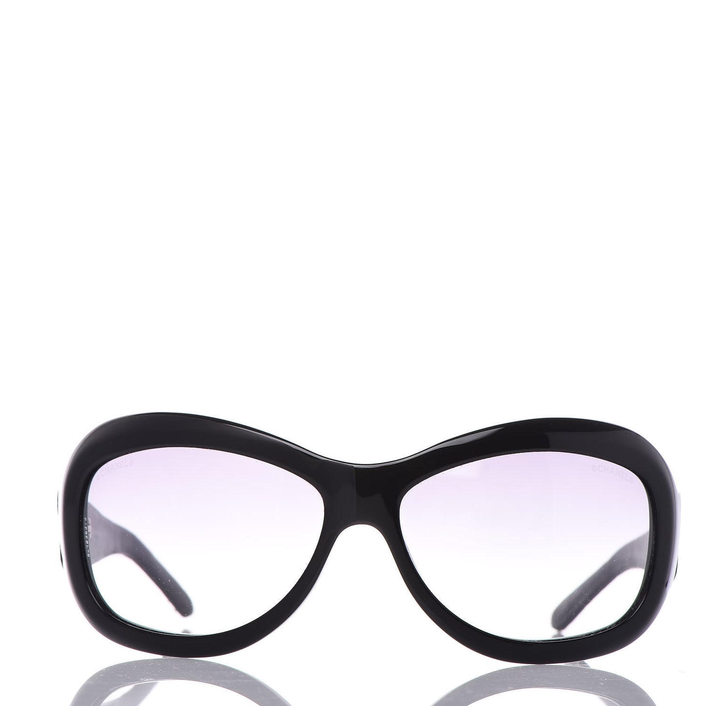 Lambskin Quilted CC Sunglasses 5116-Q Black