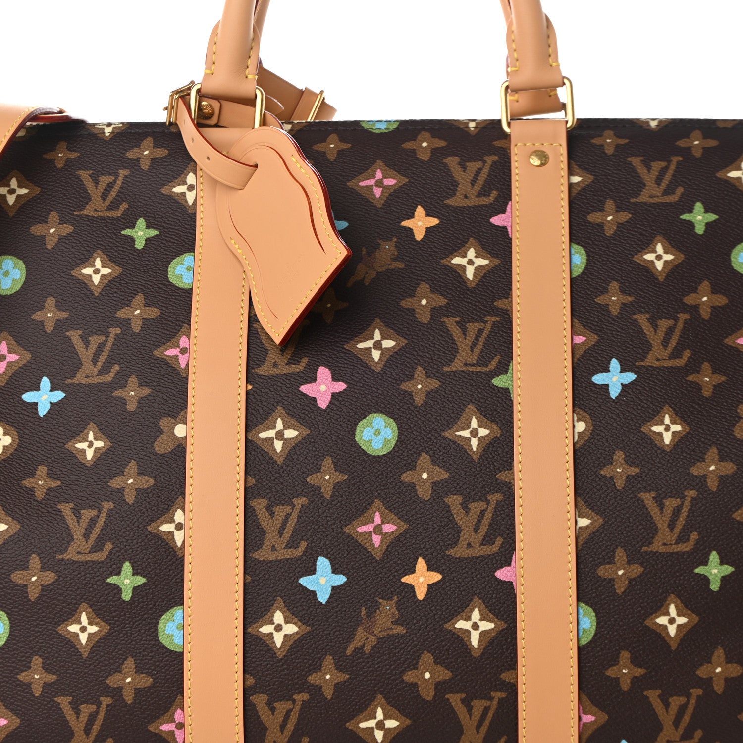 Louis Vuitton Monogram Craggy Keepall Bandouliere 50 Chocolate 6 of 8