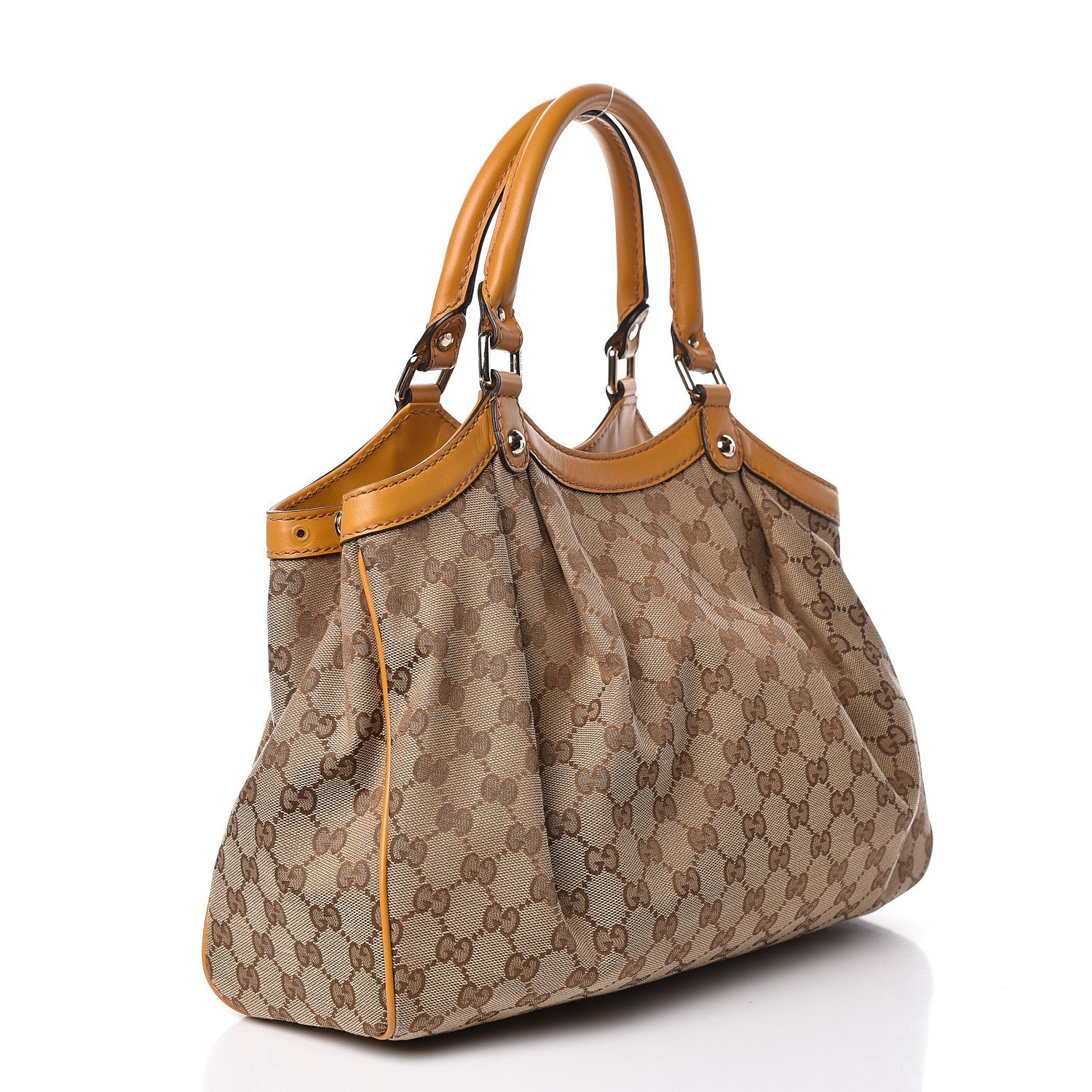 Gucci Monogram Medium Sukey Tote Yellow 3 of 14