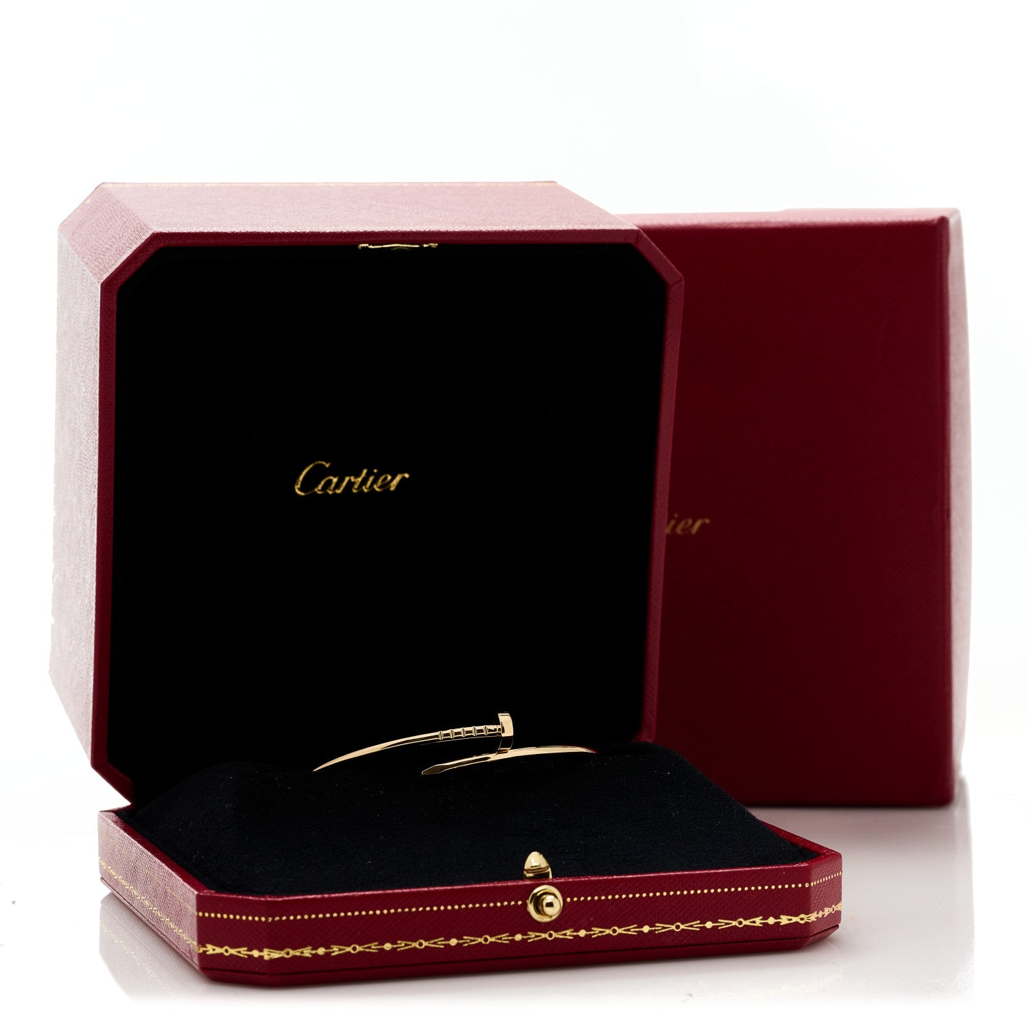 Cartier 18K Yellow Gold Small Juste Un Clou Bracelet 16 4 of 4