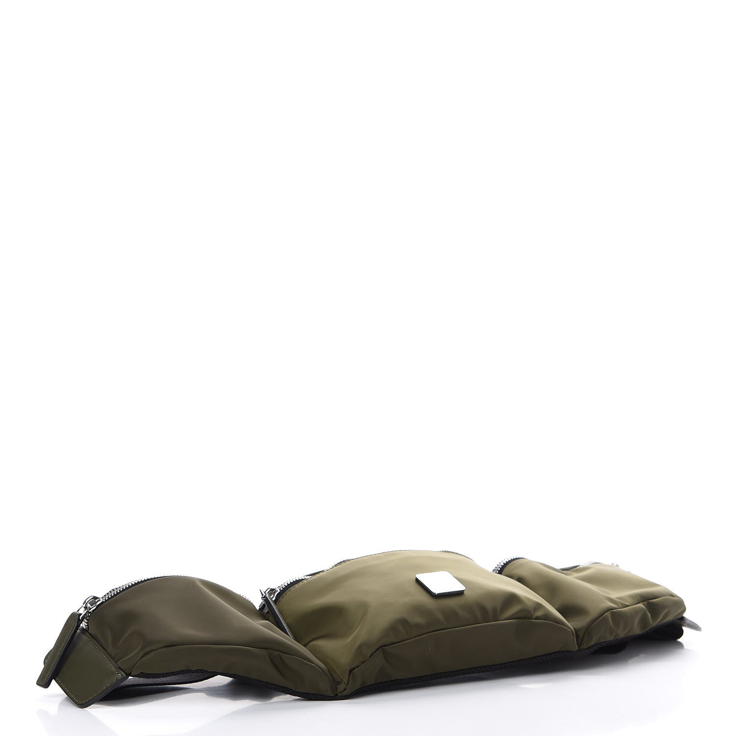 MCM Nylon Belt Bag Loden Green 2 of 9