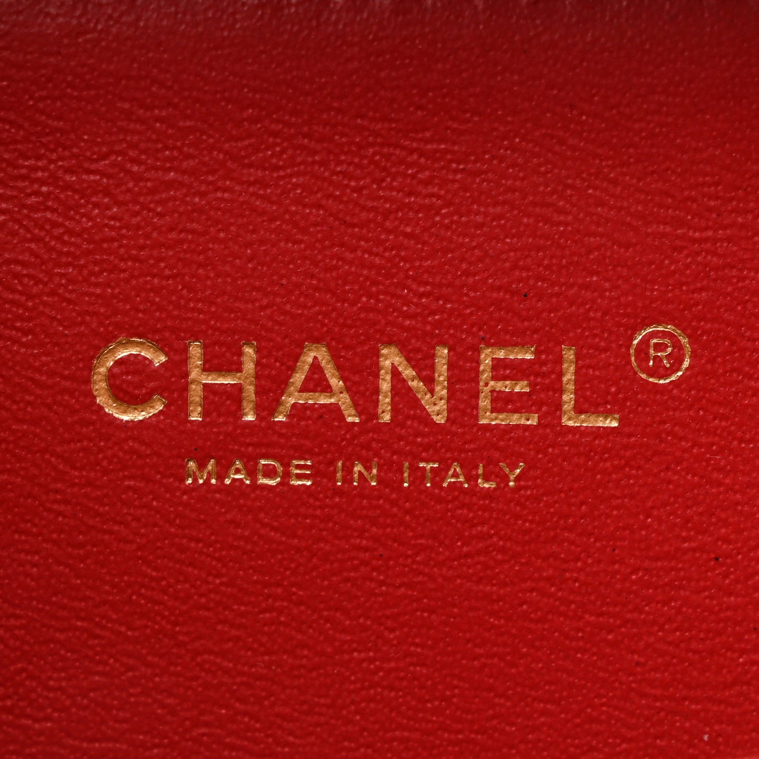 Chanel Caviar Quilted Small CC Filigree Vanity Case Red 6 of 11
