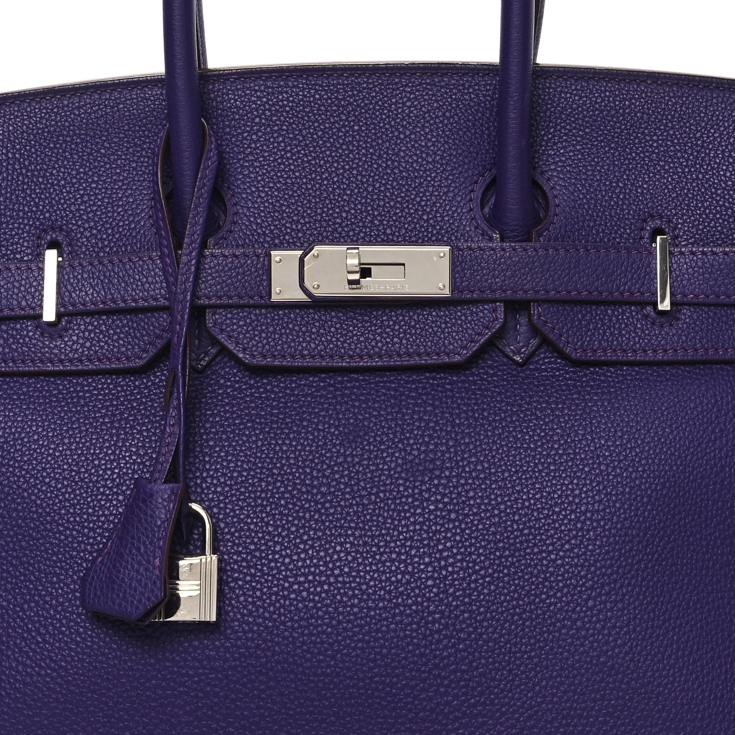Hermes Togo Birkin 35 Iris 8 of 12