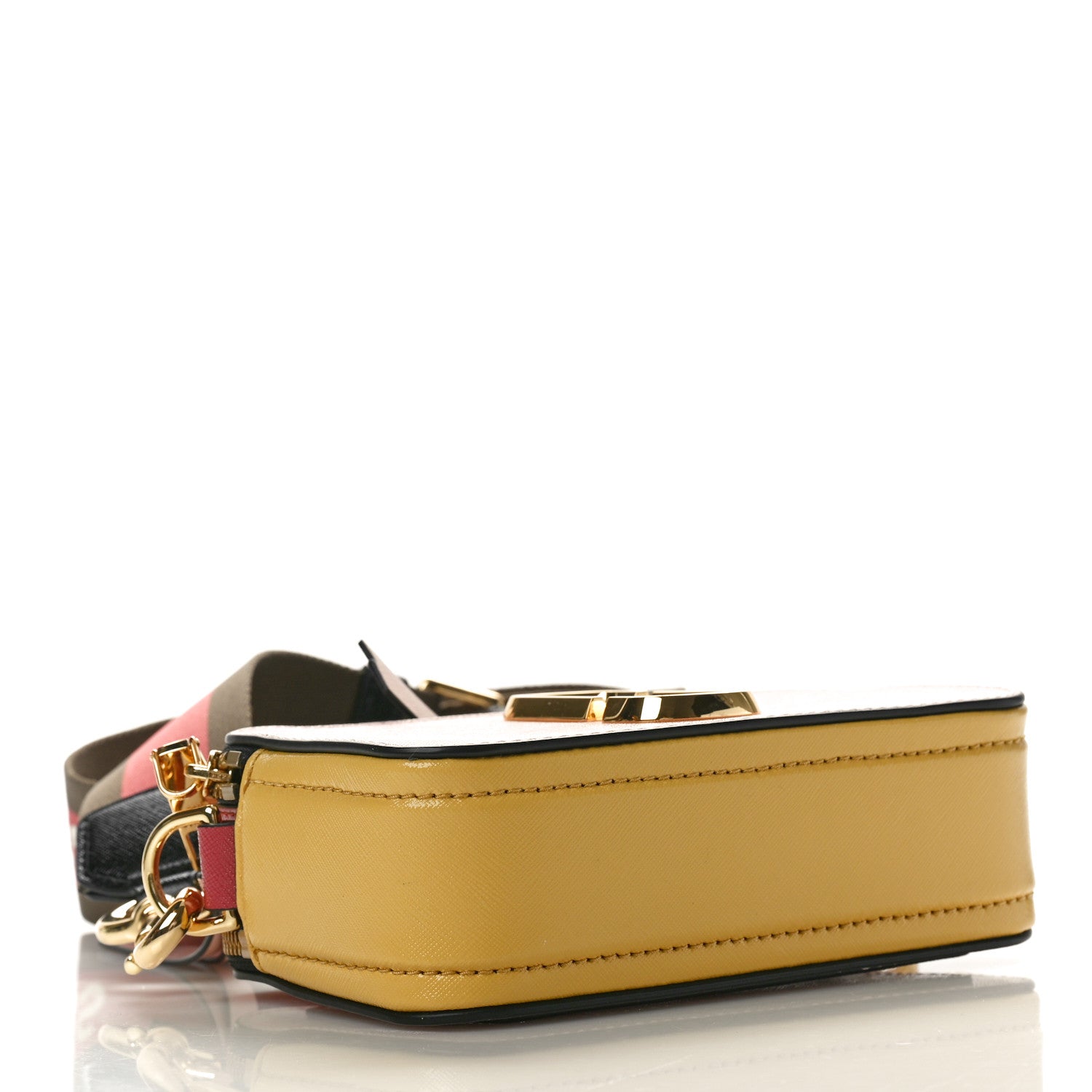 Marc Jacobs Saffiano Small Snapshot Camera Bag New Rose 4 of 9