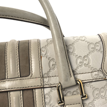 Gucci Guccissima Treasure Shoulder Bag Off White 12 of 16